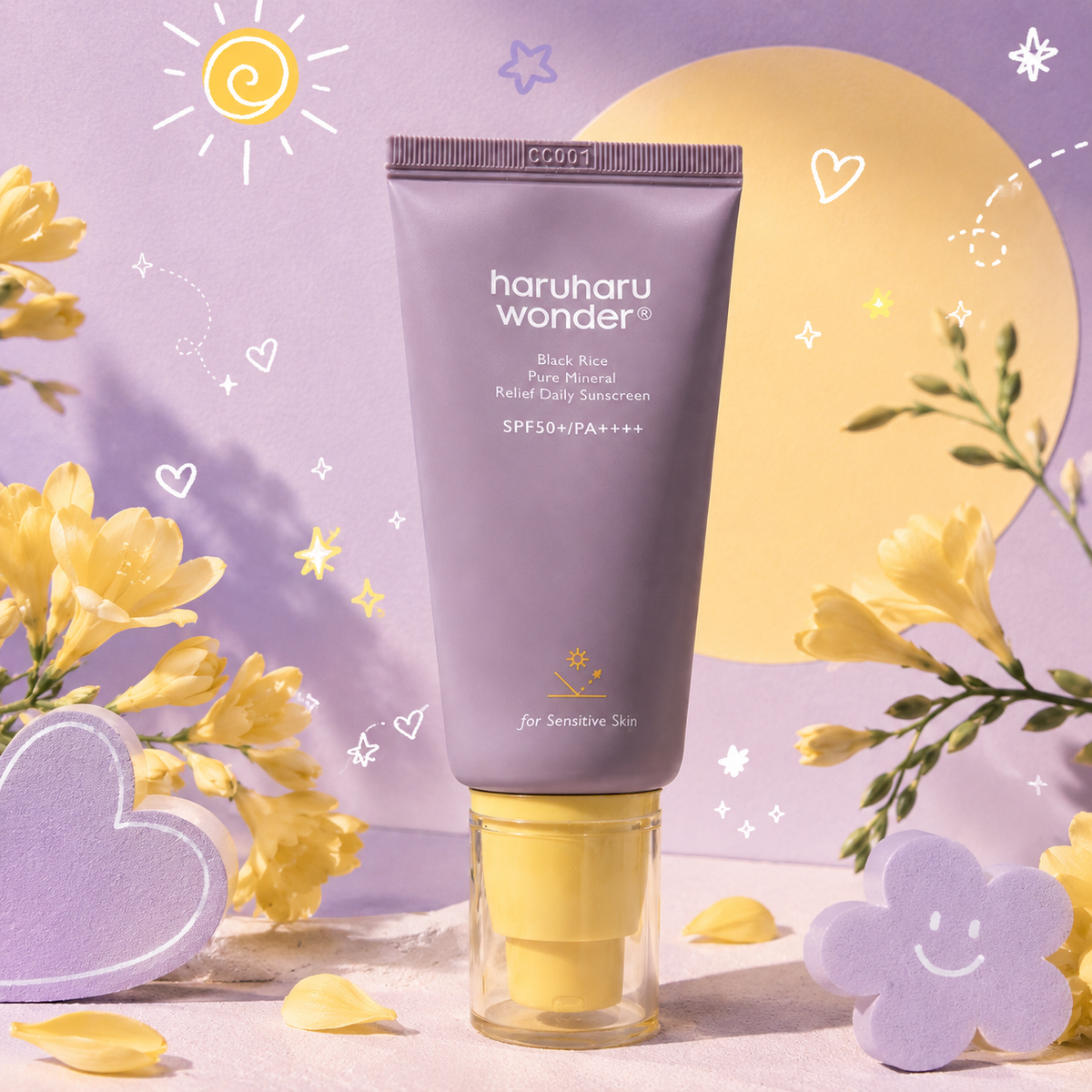 HARUHARU  WONDER Black Rice Pure Mineral Relief Daily Sunscreen NPN