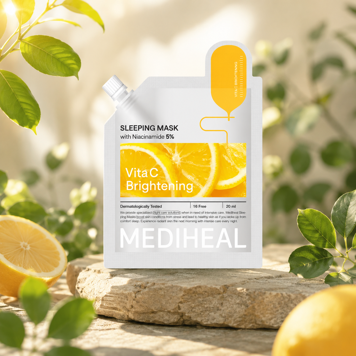 MEDIHEAL Vita C Brightening Sleeping Mask