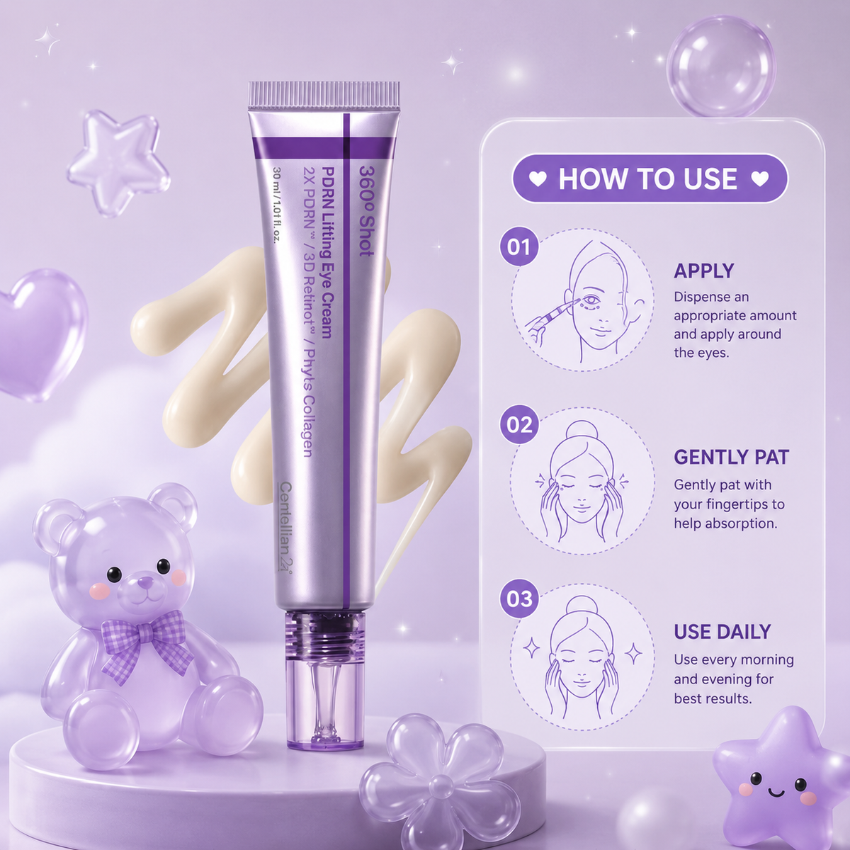 CENTELLIAN24 360 Shot PDRN Lifting Eye Cream