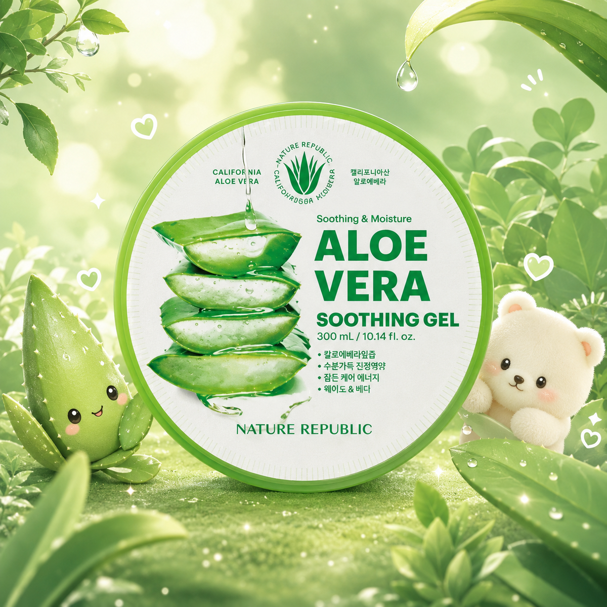 NATURE REPUBLIC Soothing & Moisture Aloe Vera Soothing Gel
