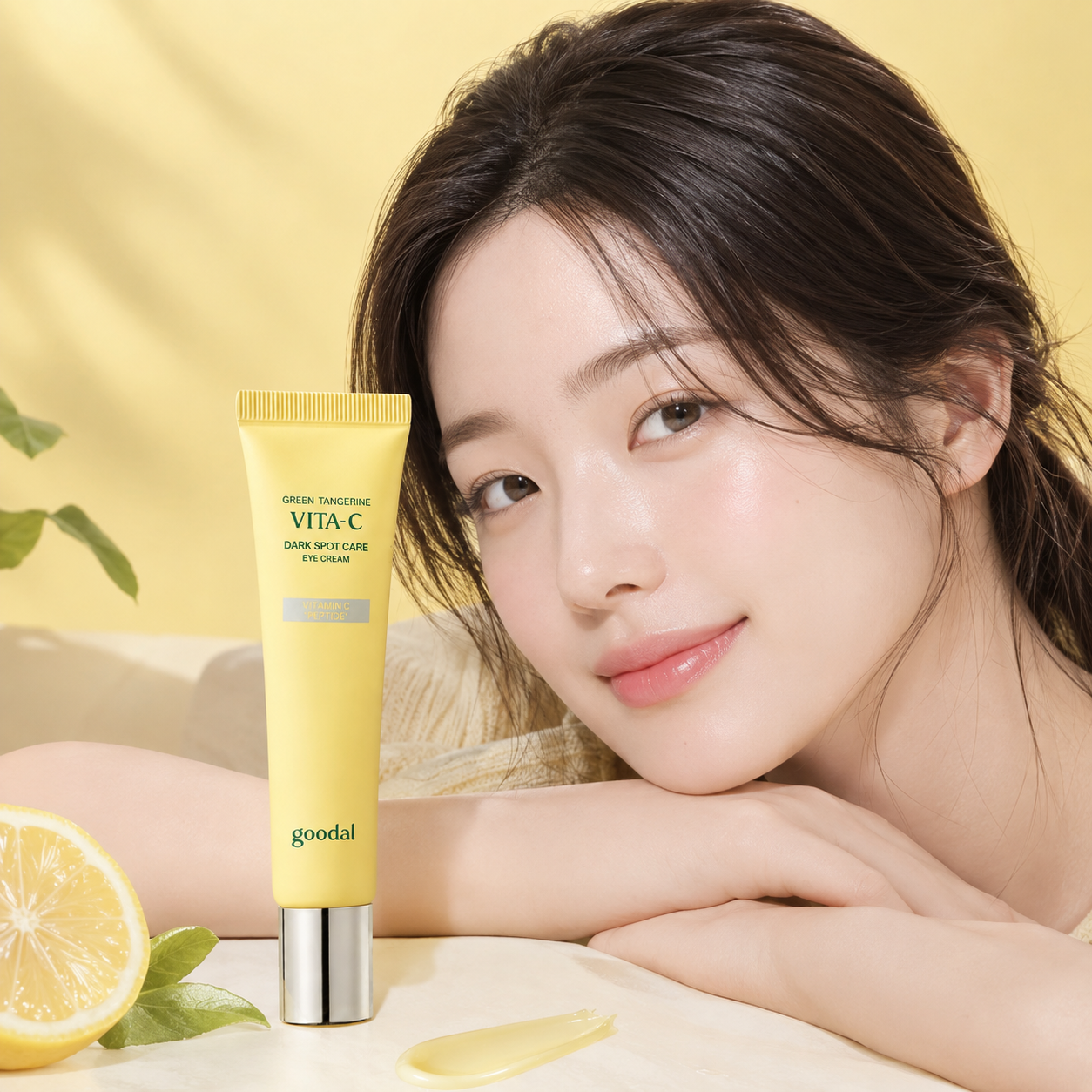 GOODAL Green Tangerine Vita C Dark Spot Care Eye Cream