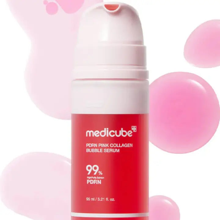 MEDICUBE PDRN Pink Collagen Bubble Serum